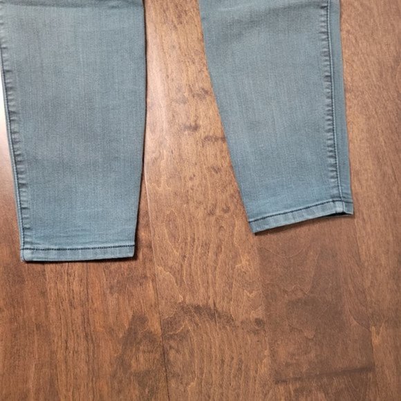 Torrid Denim Jegging Jeans Teal 12R - Picture 8 of 12
